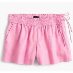 Soft Pink J.Crew Linen Shorts